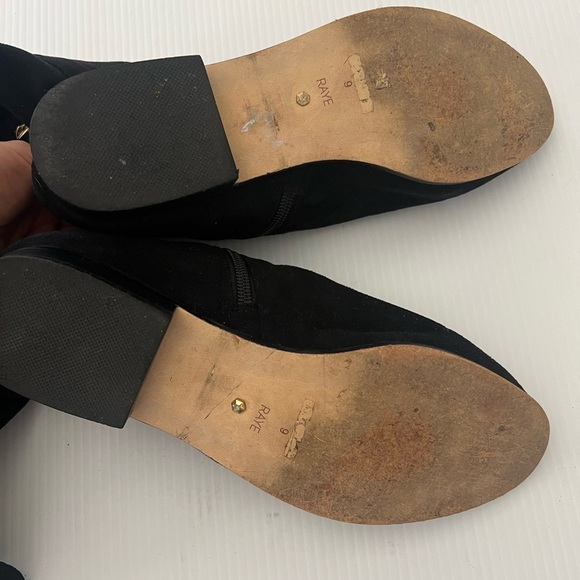 RAYE x Tularosa- Black Suede Over The Knee Ginny Boots - 9 - Picture 4 of 8